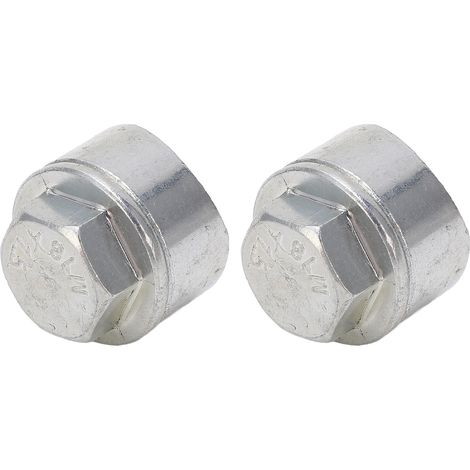 Lot de 1 embout soudé pour sonde à oxygène M18 x 1,5 mm, style cranté, avec bouchon zingué, fixation pour voiture (1/5)