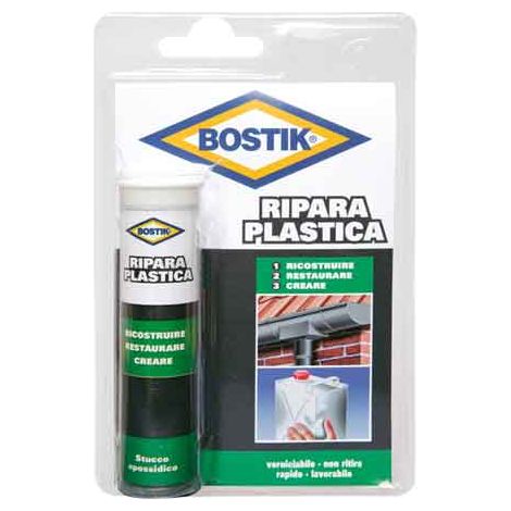 STUCCO 'RIPARA PLASTICA' 56 gr - BOSTIK