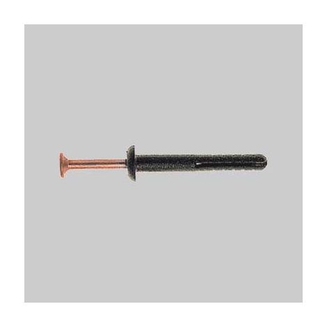 Tassello con vite a percussione tnb-tmr diametro 6x50 conf. da 100 pz