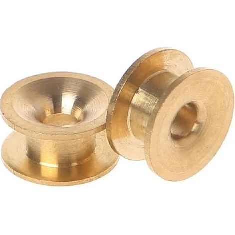 Bague de coupe et bobine de coupe en cuivre pour tondeuse à gazon, accessoires durables et résistants pour une coupe précise (1/5)