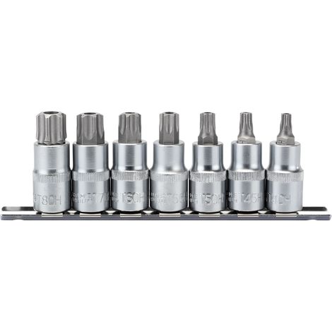 Draper 1/2" Sq. Dr. Draper TX-STAR Security Socket Bit Set (7 Piece) (16334) (1/5)
