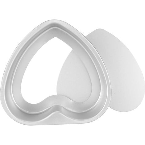 Herzförmige Kuchenform aus Aluminiumlegierung, DIY-Backform für Käse und Brot, Küchenutensil (1/5)
