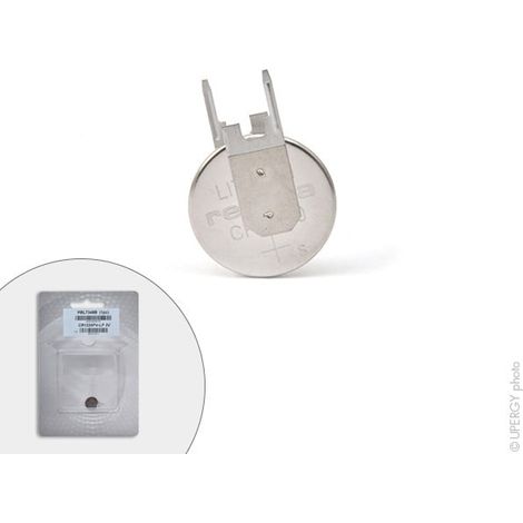 Renata / Swatch Group - Pile bouton lithium blister CR1220FV-LF RENATA 3V 38mAh (1/4)