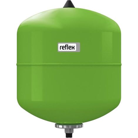 Reflex Refix DD 33, durchströmtes Membran-Druckausdehnungsgefäß, grün, 10/4 bar, 7380700