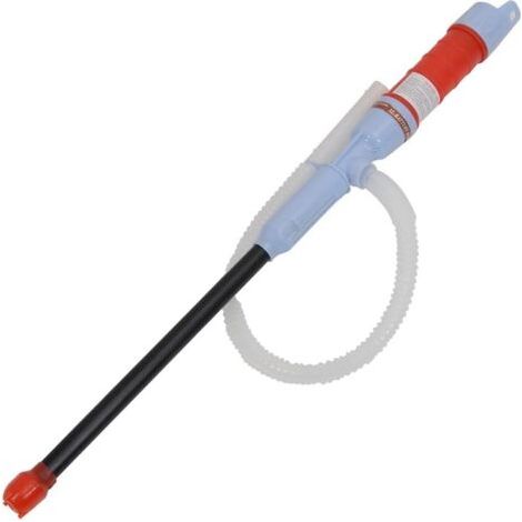 1Pcs Pompe à Eau portative à Piles, Pompe Diesel, Pompe de Transfert électrique, Pompe à Siphon de Carburant, Pompe à Huile, Pompe à Essence, Pompe d'aspiration d'eau (Rouge) (1/5)