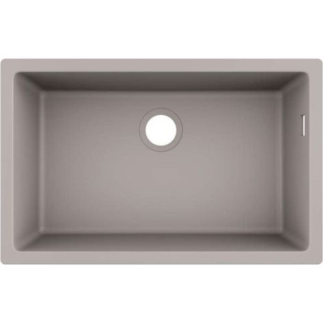 S510-U660 GS Lavello sottotop 660 grigio cemento (1/2)