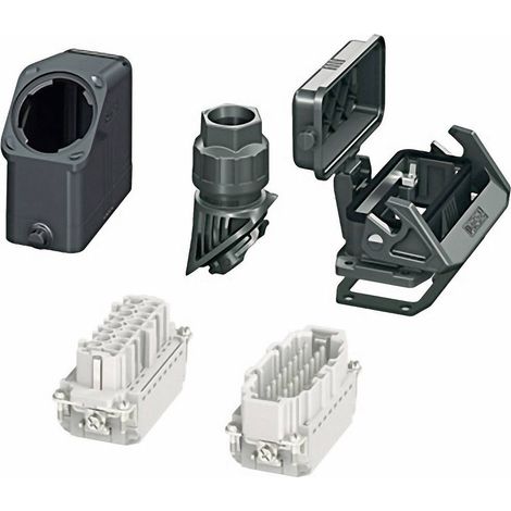 Phoenix Contact HC-EVO-B16PT-BWSC-HH-M25-PLRBK Kit connettori con raccordo ad innesto Contenuto: 1 pz. (1/2)