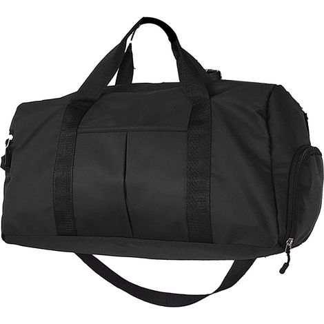 Schwarze Reisetasche mit großem Fassungsvermögen, wasserdichtes Oxford-Gewebe, Sporttasche für den täglichen Gebrauch (1/5)