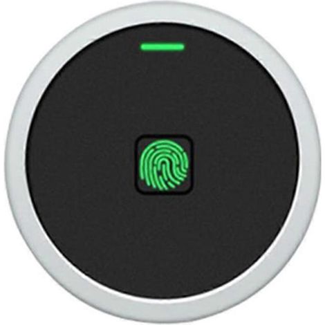 Système de contrôle d'accès RFID EM intégré circulaire, déverrouillage métallique étanche, alarme anti-effraction par empreinte digitale/mot de passe. (1/5)