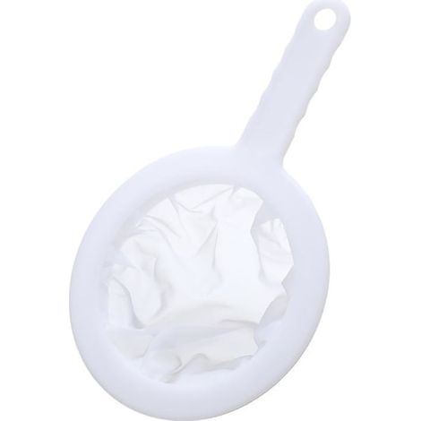 Passoire en nylon maille fine 100 mesh, cuillère filtrante plastique résistante, tamis alimentaire pratique pour cuisine et pâtisserie (1/2)