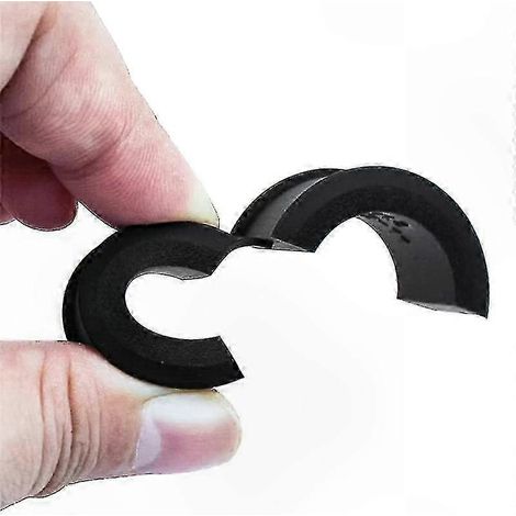 8pcs Adaptateur Joints Silicone pour Guidon Vélo, Réducteur 31.8mm vers 25.4mm/22.2mm, Manchons Anti-Glisse de Remplacement (1/5)