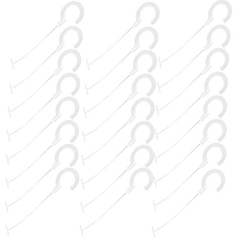 Capacity Plastic Fasteners White 5000 Pieces Efficient for (1/5)