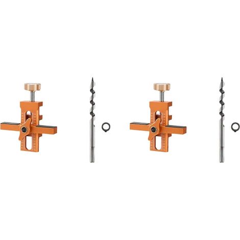 2 pinces de fixation pour portes de placards et d'armoires, outils de positionnement rapide, pinces en aluminium réglables (1/5)