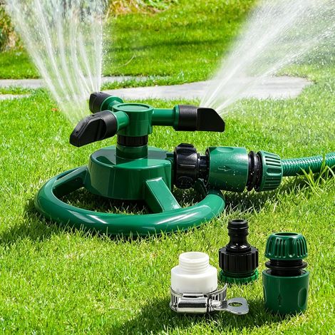 Automatic 360° Rotating Garden Sprinkler for Lawn Care (1/5)