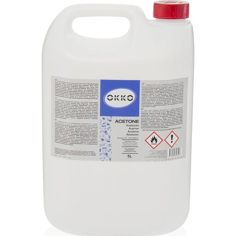 Disolvente acetona Okko 5L uso interior exterior