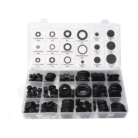 Ensemble de joints toriques O-Ring – 354 pièces assorties – Kit K18173 – Usage hydraulique et mécanique