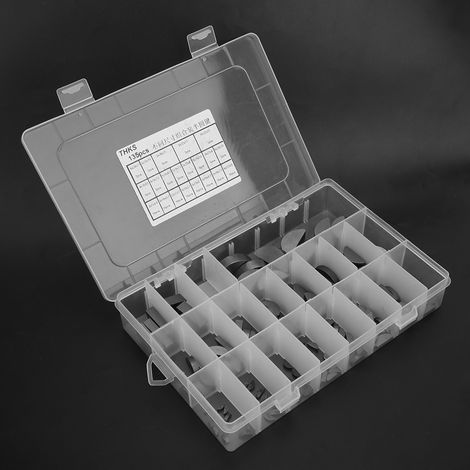 Kit d'assortiment de 135 clavettes Woodruff pour volant moteur, poulie et glissière de vilebrequin, destiné à de multiples usages. (1/5)