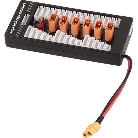 Carte de charge parallèle 2S à 6S pour batteries LiPo, compatible chargeurs RC B6AC, A6, 720i avec connecteur XT60 (1/5)