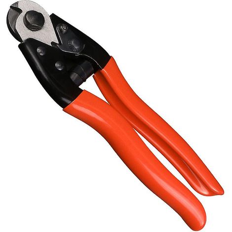 Coupe-câbles portable en acier inoxydable de 200 mm pour une coupe précise des câbles de garde-corps, terrasses, treuils à vêtements et autres. (1/4)