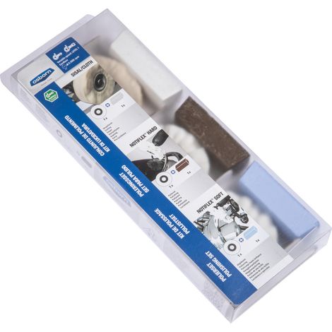 Kit di lucidatura OSBORN da 6 pezzi con dado M14, 9.000 giri/min per finiture professionali (1/2)