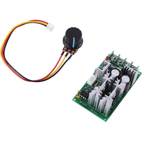 20A DC10-60V PWM Motordrehzahlregler-Schalter, leistungsstarkes Steuermodul (1/5)