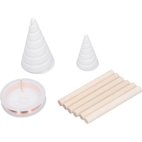 Kit de jardinage en cuivre pour électroculture, support d'antenne filaire, outils de fabrication, piquets, 9 pièces (1/5)