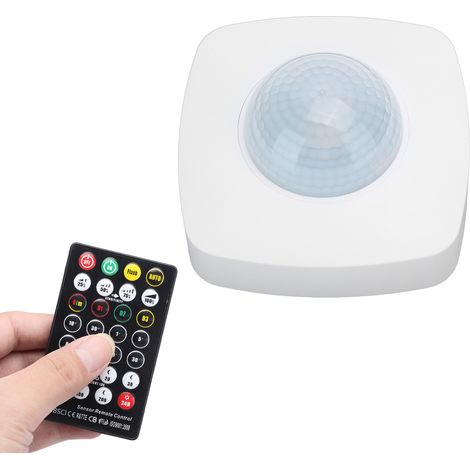 Infrarotsensor-Personenerkennungsschalter mit Fernbedienung, 220–240 V/AC (1/5)
