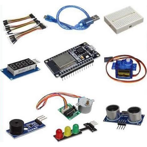 Kit DIY de démarrage IoT ESP32 NumOne, compatible programmation graphique et programmation de code Arduino-Style (1/5)