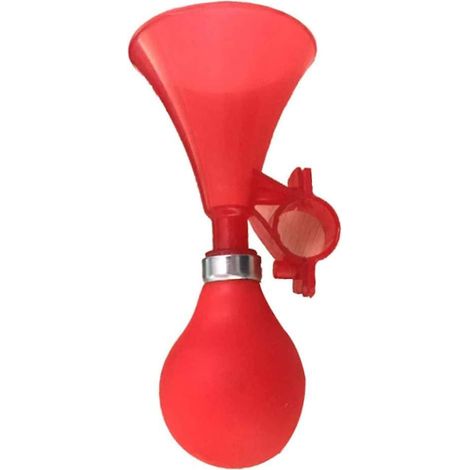 bicyclette Trompette Air Corne Single Trompette Enfants Vlo Scooter Vlo Vlo Cyclisme Air Sche Klaxonnire Hooter Brugle Rouge Rouge (1/5)