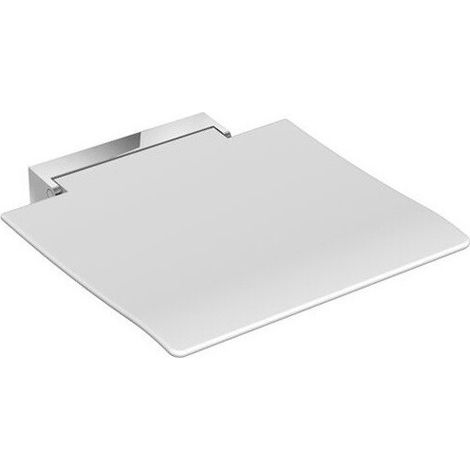 Asiento abatible 450 soporte pared ES vc Asiento blanco