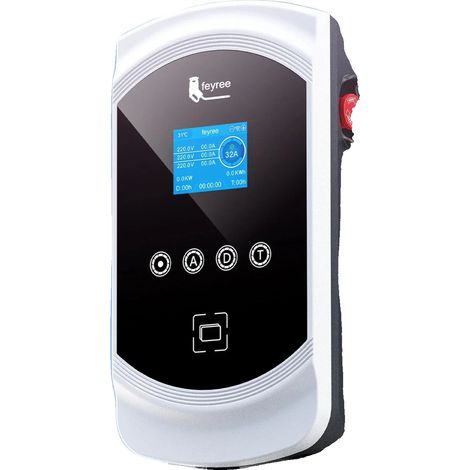 Chargeur EV, Contrôle WiFi Intelligent, Équilibrage de Charge Dynamique, 22KW 32A 3 phases, Type2 (1/2)