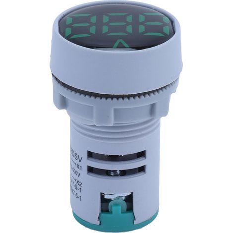 AD16-22DSV Panneau indicateur de tension lumineux, compteur numérique 60500 V CA Vert (1/5)