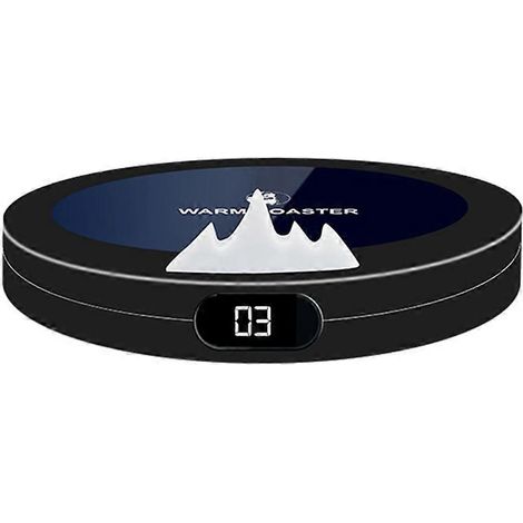 Chauffe-tasses intelligent 10W à chauffage rapide - Noir (1/5)