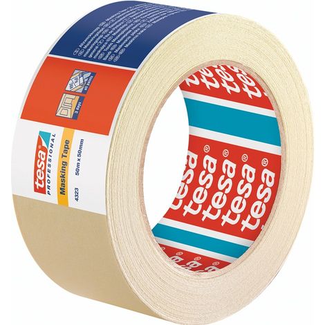 tesa STANDARD 04323-00044-00 Kreppband tesakrepp® Beige (L x B) 50 m x 50 mm 1 St.