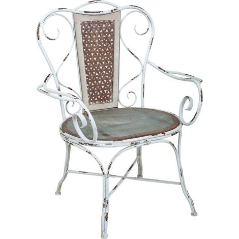 Sillón de metal 75.5x59x95h cm (1/5)