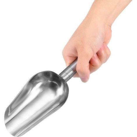 Pelle multifonctionnelle en acier inoxydable pour la nourriture de votre animal de compagnie, marchandises sèches, bonbons, popcorn et épices-Fei Yu