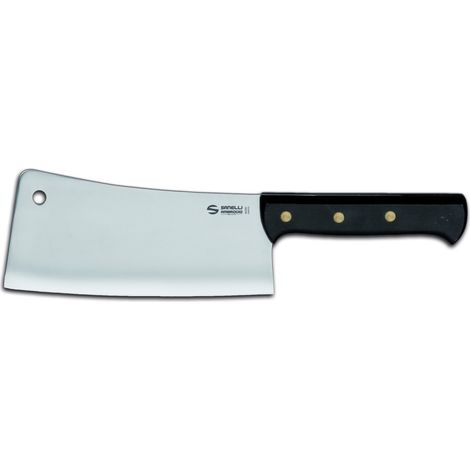 Sanelli Ambrogio Supra Falcetta Macellaio, Mezzo Codolo, 26 cm, Acciaio Inossidabile, Grigio