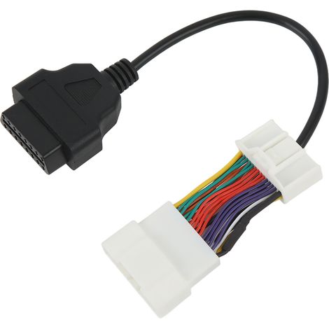 Câble adaptateur OBD2 16 broches, connecteur de diagnostic de remplacement pour Tesla Model 3 Y 2019-2021 (1/5)