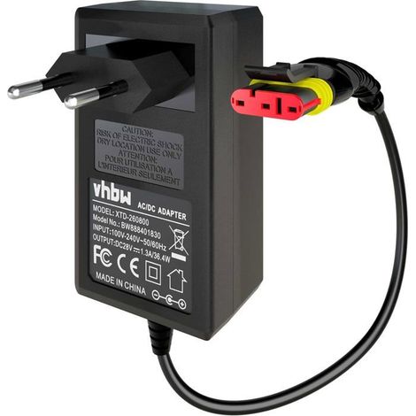Adaptateur secteur compatible avec Husqvarna Automower 405X, 415X tondeuse à gazon, robot tondeur (1/4)