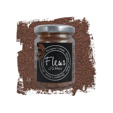 FLEUR GLITTER 90 GR COFFEE