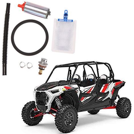 1 kit de pompe à carburant haute performance avec finition métallique, comme illustré, kit de réparation de pompe à carburant, accessoires pour pompe à carburant Polaris (1/4)