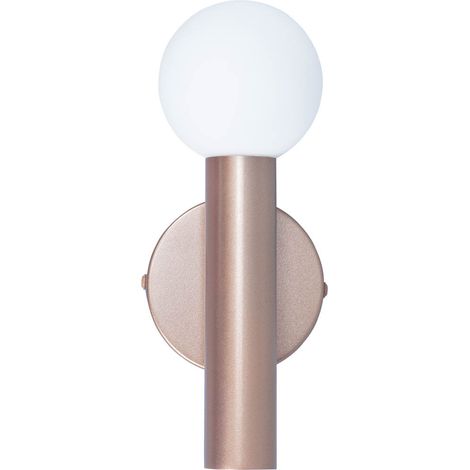 Applique murale moderne café globe blanc G9 5W Italux (1/3)