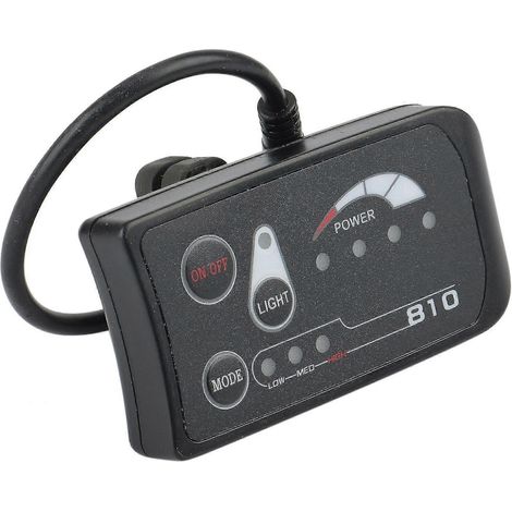 Connecteur d'affichage LED 810 pour compteur de vitesse de vélo électrique, connexion du phare et de l'écran LED (1/5)
