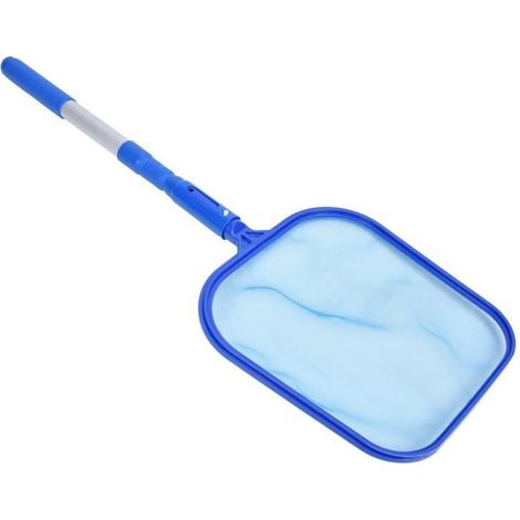 ESTINK puisette Piscine Feuilles Rteau Nettoyage Piscine avec Perche Télescopique 3 Sections (1/4)