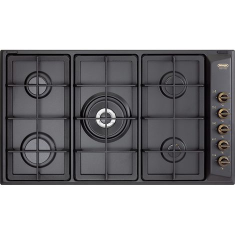 De’Longhi ANL 59 PRO piano cottura Antracite Da incasso 90 cm Gas 5 Fornelli
