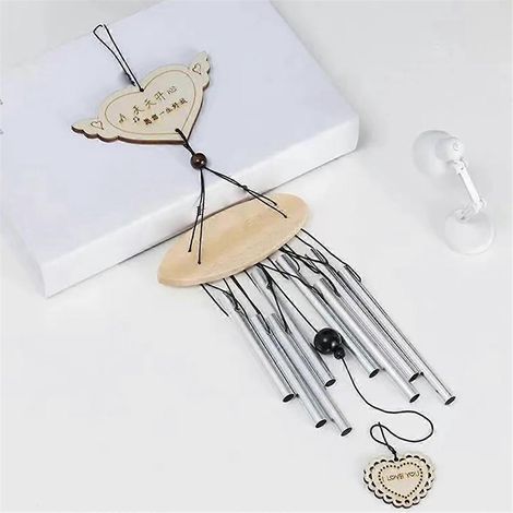 Carillon éolien en métal pour jardin ou fenêtre (1/5)