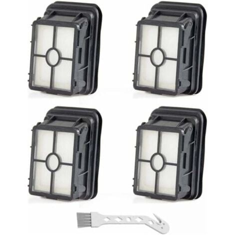 Paquete de 4 filtros de repuesto lavables Bissell Crosswave 1866 1866F para aspiradoras multisuperficie 3 en 1 Bissell CrossWave 17132 y Pet Pro 2225N (1/4)