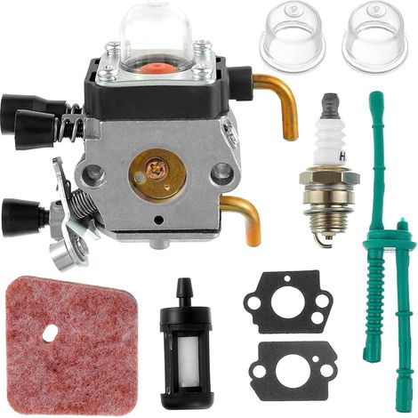 Kit de carburateur de Tondeuse à Gazon,Comprend Un Ensemble Complet d'accessoires de carburateur,pour STIHL FS45C FS45L FS55 C FS55 T FC55 KM55R (1/5)