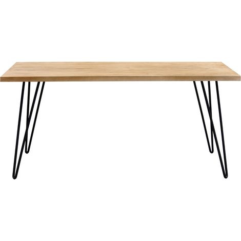 Esstisch aus massivem Mangoholz L160 cm VIBES (1/5)