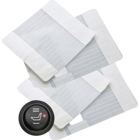 Dometic Group Sitzheizung MagicComfort MSH60 12 V für 2 Sitze, 2 Heizstufen 9600000393 Weiß